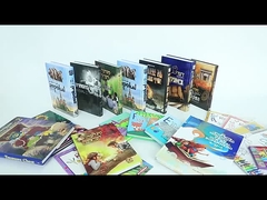 Grade Hardcover Art Book Printing Offset dengan Sudut Kanan