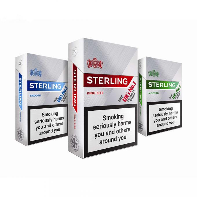 Packaging Rokok Cd R Kotak Rokok Karton Ramah Lingkungan Disesuaikan untuk Perangkat Elektronik
